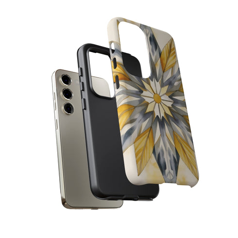 Sunshine Bloom Mosaic - Impact Resistant Phone Case